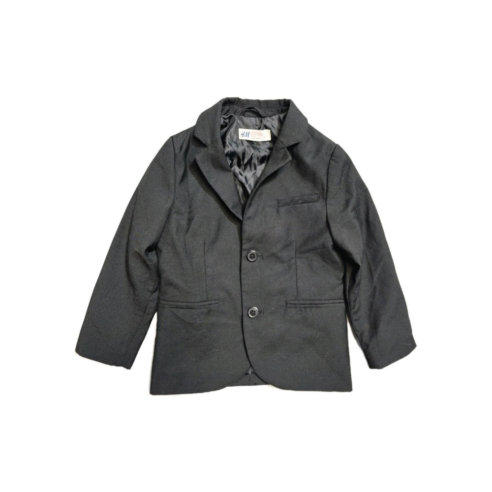 H&M Boys Black Blazer Jacket